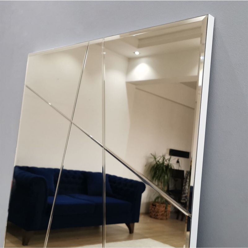 Casa si Gradina - Decoratiuni - Oglinzi - Oglinda, Hanah Home, mdf, argintiu, 62x130 cm, 552NOS2140 - Infinity.ro