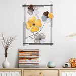 Casa si Gradina - Decoratiuni - Decoratiuni perete - Accesoriu decorativ de perete, Wallxpert, metal, multicolor, 50x70x4 cm, 930DYU1261 - Infinity.ro
