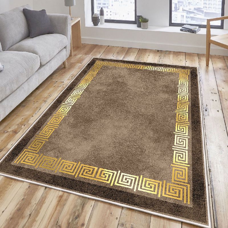 Casa si Gradina - Textile si covoare - Covoare - Covorase intrare - Covoras de hol, Conceptum Hypnose, multicolor, 80x300 cm, catifea, antiderapant, 599HFT4354 - Infinity.ro