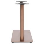 Casa si Gradina - Mobilier - Feronerie si accesorii mobila - Picior masa de bistro, alama, 70x40x72 cm, otel inoxidabil - Infinity.ro