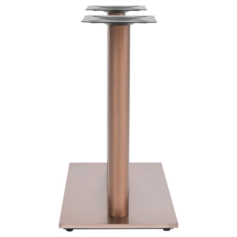 Casa si Gradina - Mobilier - Feronerie si accesorii mobila - Picior masa de bistro, alama, 70x40x72 cm, otel inoxidabil - Infinity.ro