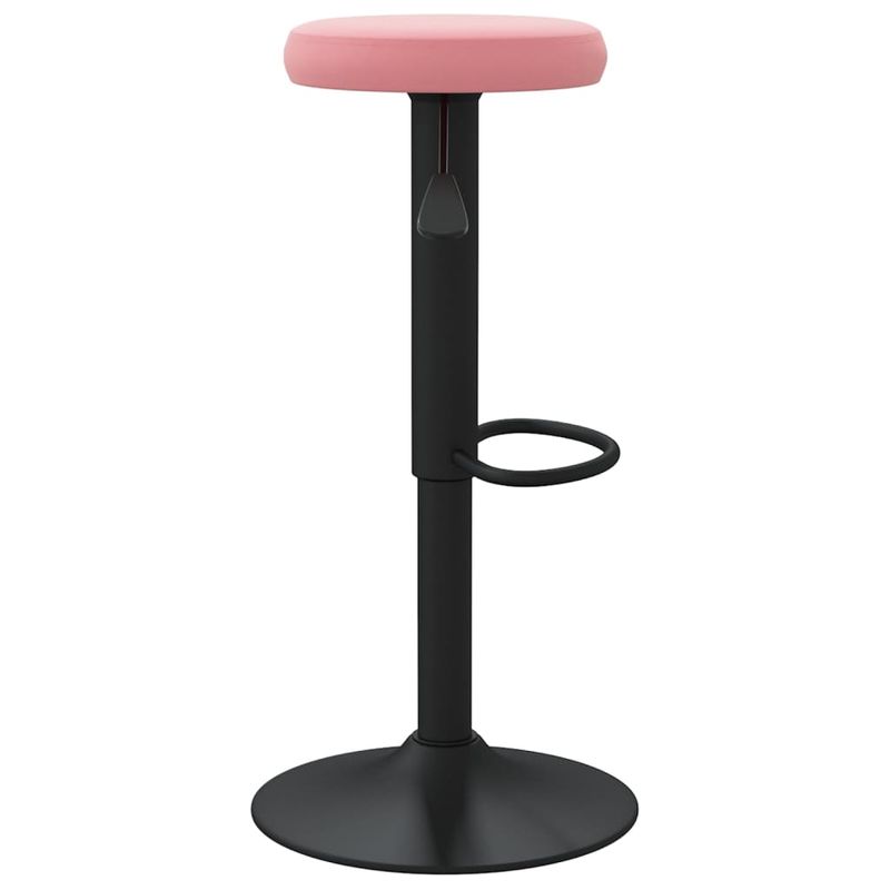 Casa si Gradina - Mobilier - Scaune si fotolii - Scaune - Scaune de bar, 2 buc., roz, catifea - Infinity.ro