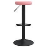 Casa si Gradina - Mobilier - Scaune si fotolii - Scaune - Scaune de bar, 2 buc., roz, catifea - Infinity.ro