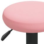 Casa si Gradina - Mobilier - Scaune si fotolii - Scaune - Scaune de bar, 2 buc., roz, catifea - Infinity.ro