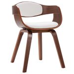 Casa si Gradina - Mobilier - Scaune si fotolii - Scaune - Scaune de bucatarie, 4 buc, lemn curbat si piele ecologica - Infinity.ro