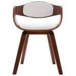 Casa si Gradina - Mobilier - Scaune si fotolii - Scaune - Scaune de bucatarie, 4 buc, lemn curbat si piele ecologica - Infinity.ro