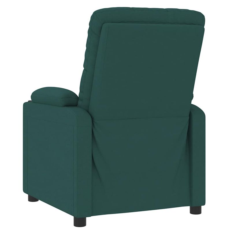 Casa si Gradina - Mobilier - Scaune si fotolii - Fotolii - Fotoliu rabatabil, verde inchis, material textil - Infinity.ro