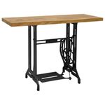 Casa si Gradina - Mobilier - Comode si corpuri - Console - Masa consola masina de cusut, 110 x 40 x 75 cm - Infinity.ro