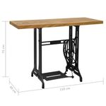 Casa si Gradina - Mobilier - Comode si corpuri - Console - Masa consola masina de cusut, 110 x 40 x 75 cm - Infinity.ro