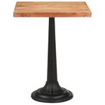 Casa si Gradina - Mobilier - Mese si birouri - Mese bucatarie si dining - Masa de bistro, 60 x 60 x 76 cm, lemn masiv de acacia, formă picioare bază rotundă - Infinity.ro