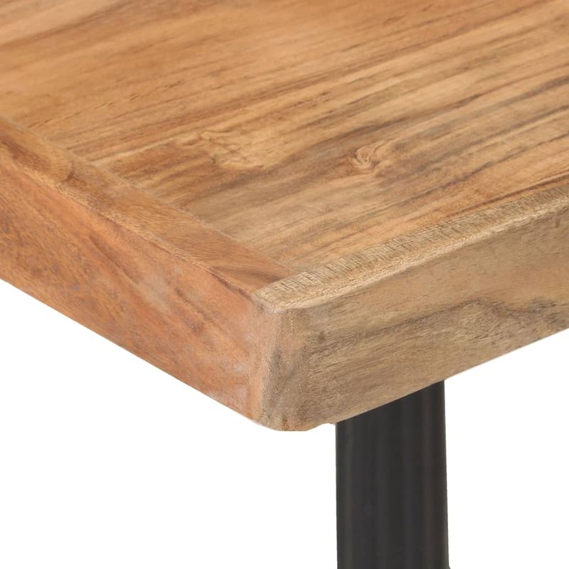 Casa si Gradina - Mobilier - Mese si birouri - Mese bucatarie si dining - Masa de bistro, 60 x 60 x 76 cm, lemn masiv de acacia, formă picioare bază rotundă - Infinity.ro