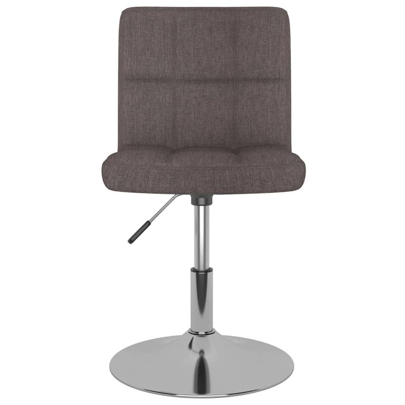 Casa si Gradina - Mobilier - Scaune si fotolii - Scaune - Scaune de bucatarie pivotante, 2 buc., gri taupe, textil - Infinity.ro