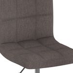 Casa si Gradina - Mobilier - Scaune si fotolii - Scaune - Scaune de bucatarie pivotante, 2 buc., gri taupe, textil - Infinity.ro