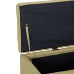 Casa si Gradina - Mobilier - Canapele si coltare - Banchete - Banca cu compartiment de depozitare, verde, 116 cm, poliester - Infinity.ro