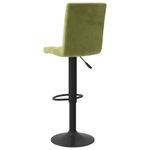 Casa si Gradina - Mobilier - Scaune si fotolii - Scaune - Scaune de bar, 2 buc., verde deschis, catifea - Infinity.ro