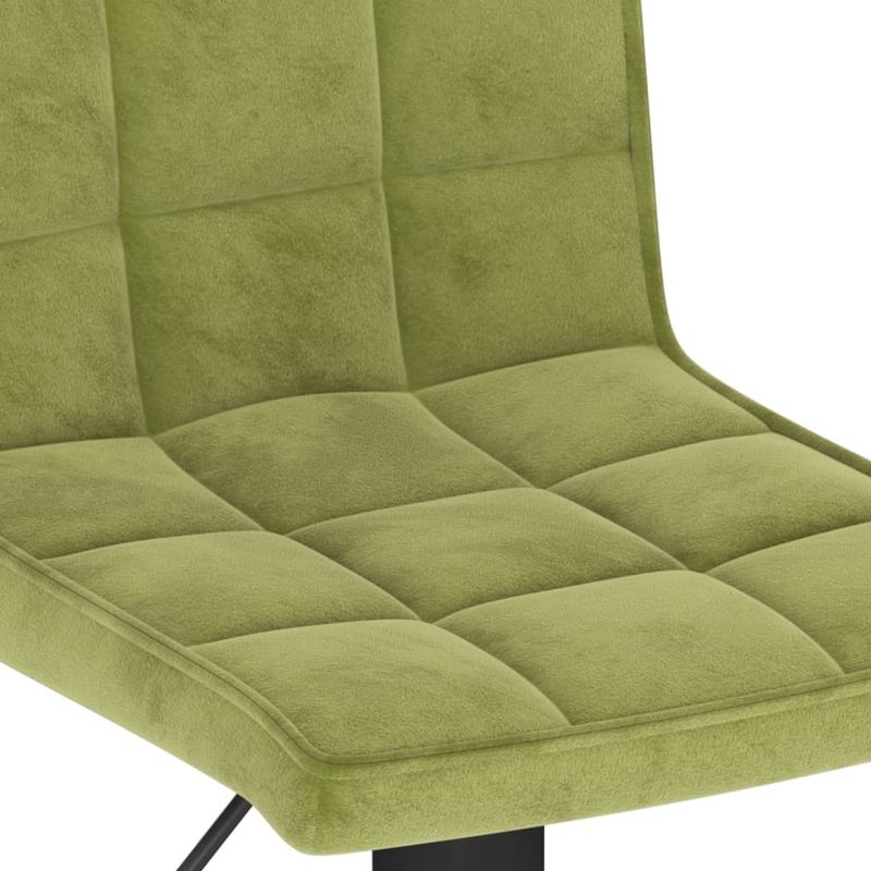 Casa si Gradina - Mobilier - Scaune si fotolii - Scaune - Scaune de bar, 2 buc., verde deschis, catifea - Infinity.ro