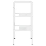 Casa si Gradina - Mobilier - Mobilier baie - Etajere baie - Cadru chiuveta de baie, alb, 40x38x83 cm, fier - Infinity.ro