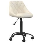 Casa si Gradina - Mobilier - Scaune si fotolii - Scaune - Scaun de bucatarie, crem, catifea - Infinity.ro