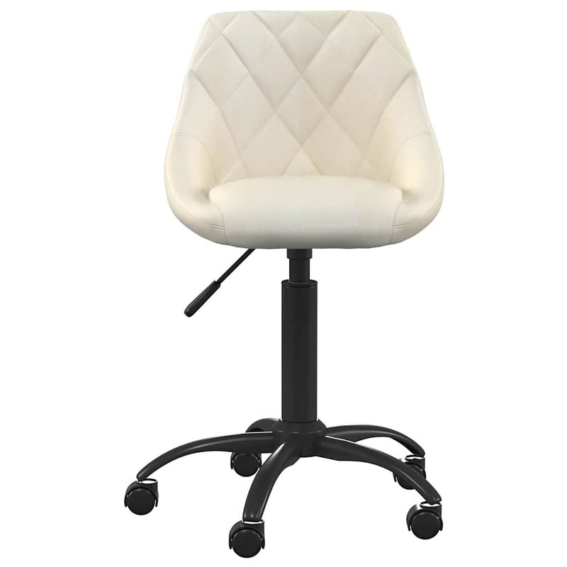 Casa si Gradina - Mobilier - Scaune si fotolii - Scaune - Scaun de bucatarie, crem, catifea - Infinity.ro