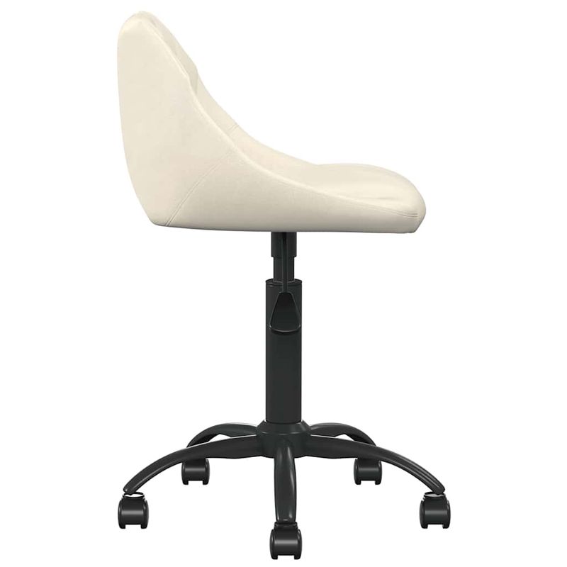 Casa si Gradina - Mobilier - Scaune si fotolii - Scaune - Scaun de bucatarie, crem, catifea - Infinity.ro