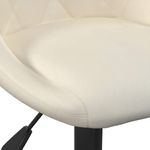 Casa si Gradina - Mobilier - Scaune si fotolii - Scaune - Scaun de bucatarie, crem, catifea - Infinity.ro