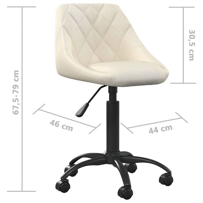 Casa si Gradina - Mobilier - Scaune si fotolii - Scaune - Scaun de bucatarie, crem, catifea - Infinity.ro