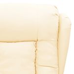 Ingrijire personala si Cosmetice - Sanatate si wellness - Articole wellness - Fotolii de masaj - Fotoliu de masaj cu ridicare, crem, piele ecologica - Infinity.ro