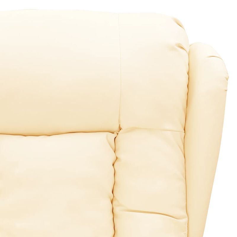 Ingrijire personala si Cosmetice - Sanatate si wellness - Articole wellness - Fotolii de masaj - Fotoliu de masaj cu ridicare, crem, piele ecologica - Infinity.ro