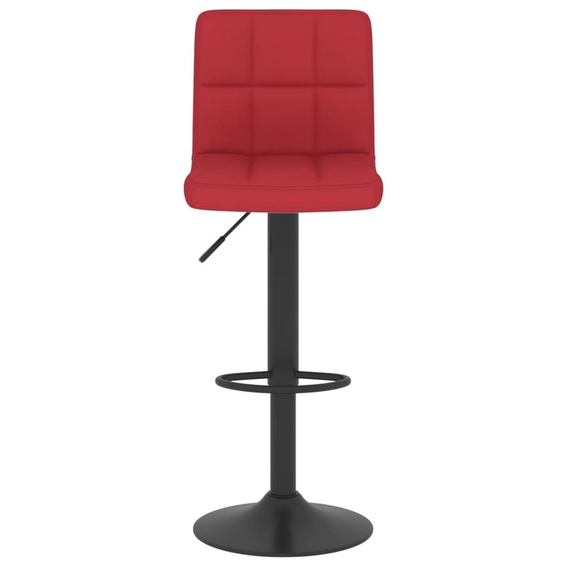 Casa si Gradina - Mobilier - Scaune si fotolii - Scaune - Scaune de bar, 2 buc., rosu vin, material textil - Infinity.ro