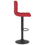 Casa si Gradina - Mobilier - Scaune si fotolii - Scaune - Scaune de bar, 2 buc., rosu vin, material textil - Infinity.ro