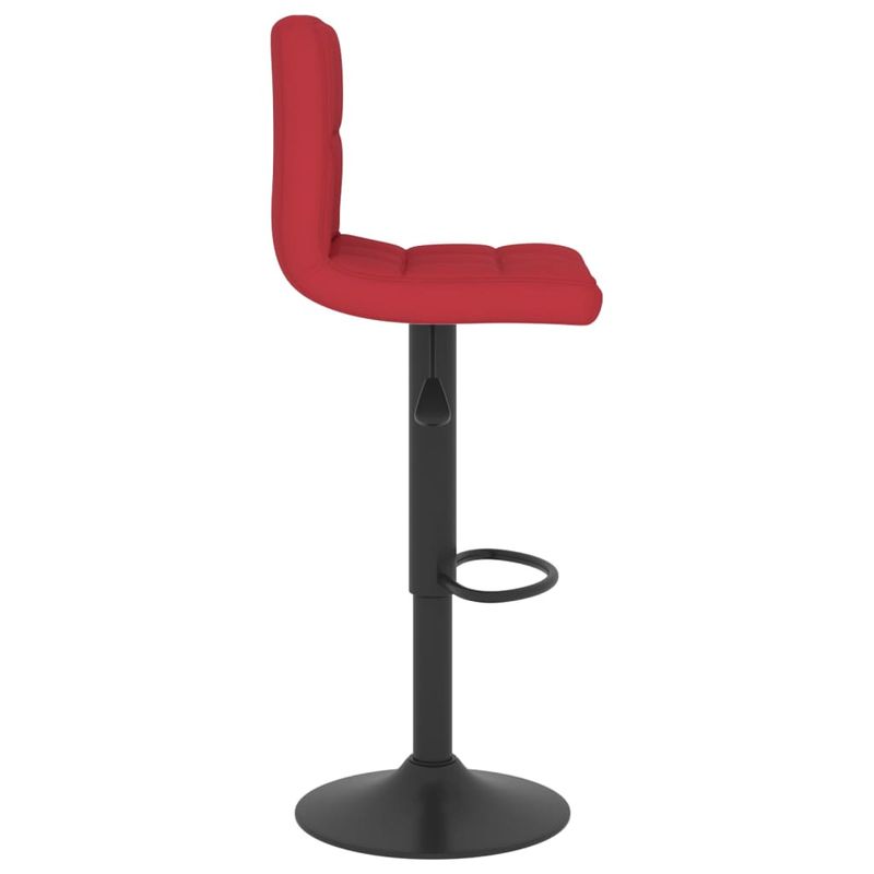 Casa si Gradina - Mobilier - Scaune si fotolii - Scaune - Scaune de bar, 2 buc., rosu vin, material textil - Infinity.ro