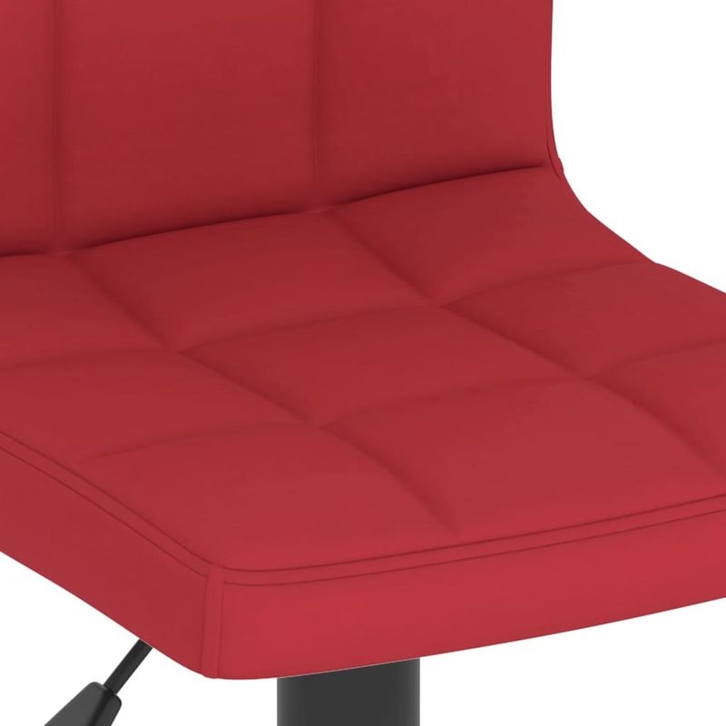 Casa si Gradina - Mobilier - Scaune si fotolii - Scaune - Scaune de bar, 2 buc., rosu vin, material textil - Infinity.ro