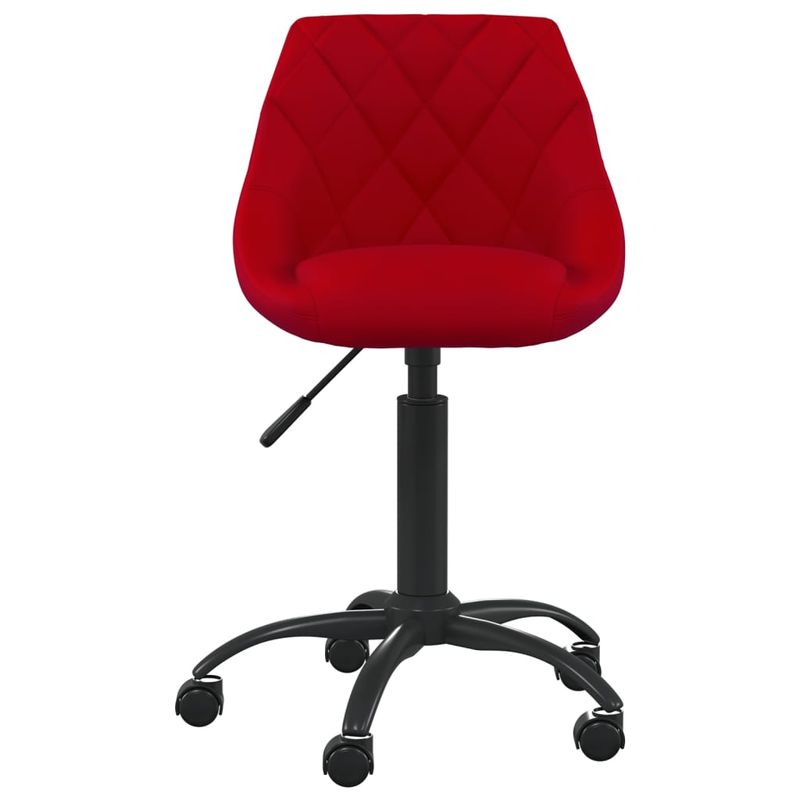Casa si Gradina - Mobilier - Scaune si fotolii - Scaune - Scaun de bucatarie, rosu vin, catifea - Infinity.ro