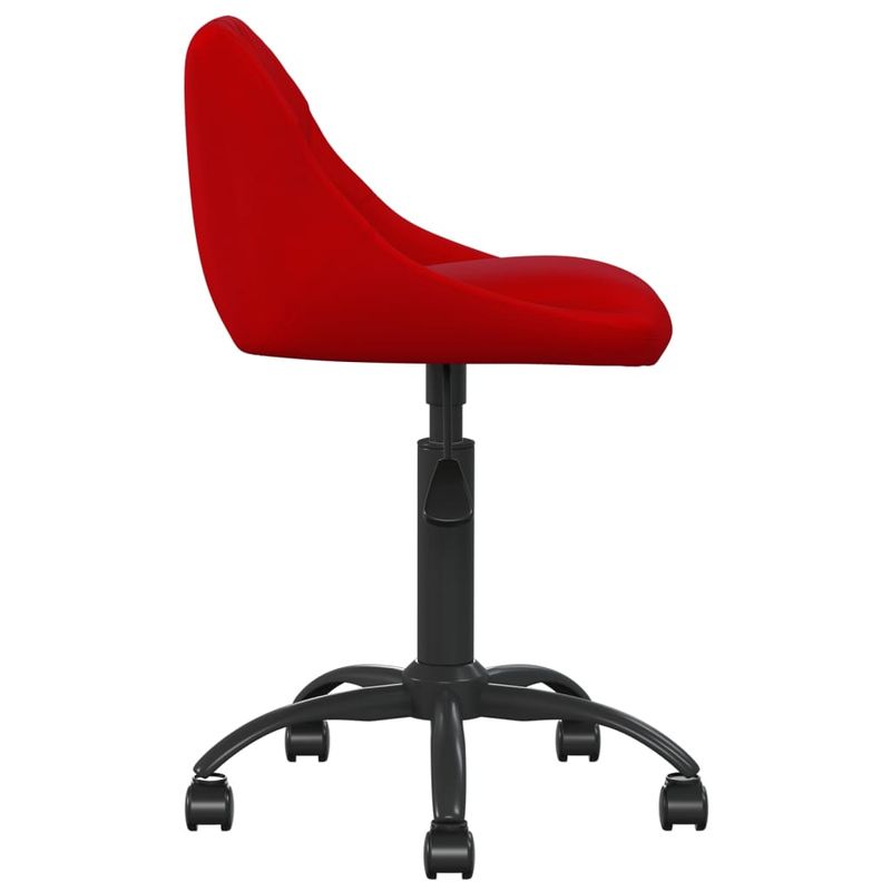Casa si Gradina - Mobilier - Scaune si fotolii - Scaune - Scaun de bucatarie, rosu vin, catifea - Infinity.ro