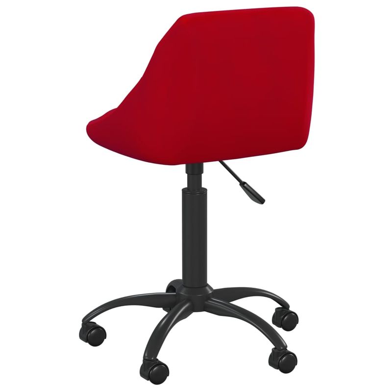 Casa si Gradina - Mobilier - Scaune si fotolii - Scaune - Scaun de bucatarie, rosu vin, catifea - Infinity.ro