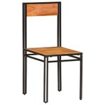 Casa si Gradina - Mobilier - Scaune si fotolii - Scaune - Scaune de bucatarie, 4 buc., lemn masiv de acacia - Infinity.ro