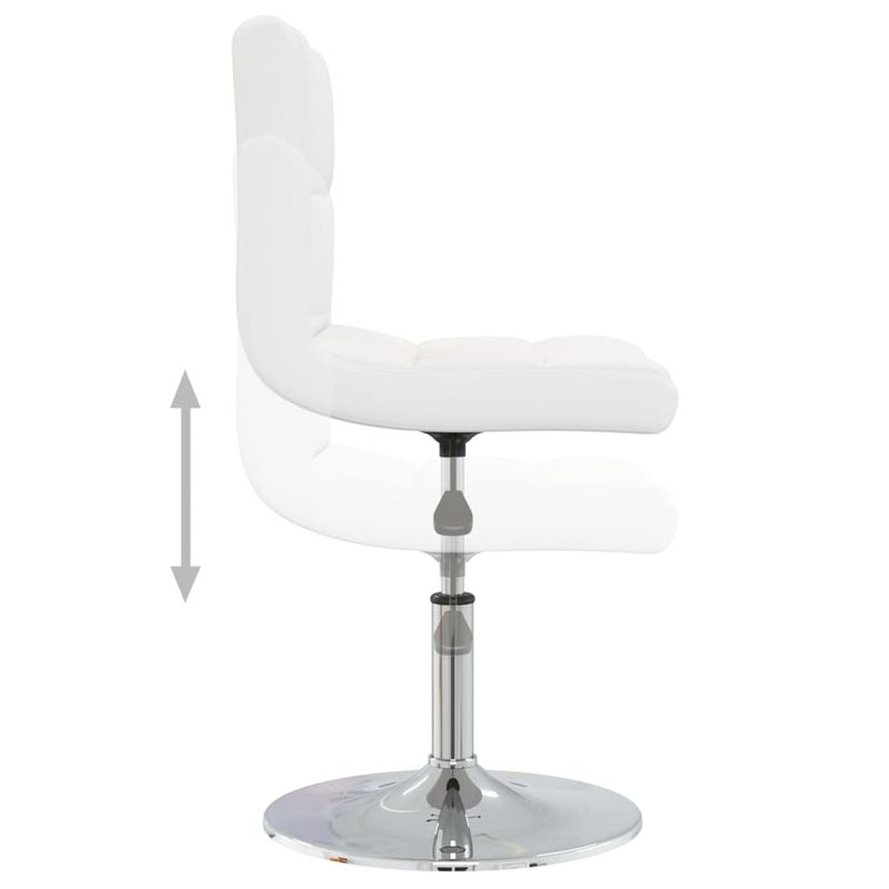 Casa si Gradina - Mobilier - Scaune si fotolii - Scaune - Scaune de bucatarie, 4 buc., alb, piele ecologica - Infinity.ro