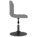 Casa si Gradina - Mobilier - Scaune si fotolii - Scaune - Scaune de bucatarie pivotante, 4 buc., gri inchis, catifea - Infinity.ro