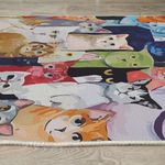 Casa si Gradina - Textile si covoare - Covoare - Covoare casa - Covor, Conceptum Hypnose, multicolor, 100x200 cm, 70% bumbac, 30% poliester, antiderapant, 625HFT3828 - Infinity.ro