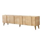 Casa si Gradina - Mobilier - Comode si corpuri - Comode - Comoda tv, Hanah Home, pal melaminat, stejar, 180x50x35 cm, 552NOS2428 - Infinity.ro
