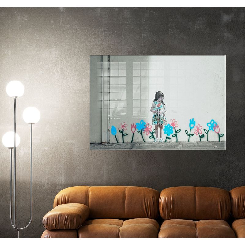 Casa si Gradina - Decoratiuni - Tablouri - Tablou decorativ, Wallxpert, sticla calita, multicolor, 50x70 cm, 681BRS1316 - Infinity.ro