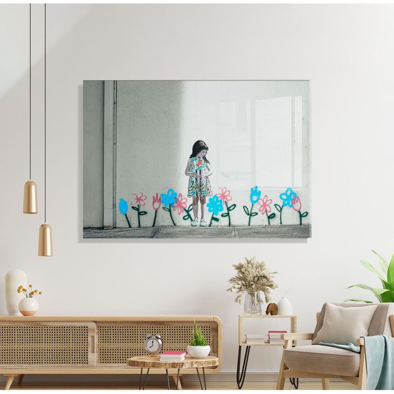 Casa si Gradina - Decoratiuni - Tablouri - Tablou decorativ, Wallxpert, sticla calita, multicolor, 50x70 cm, 681BRS1316 - Infinity.ro