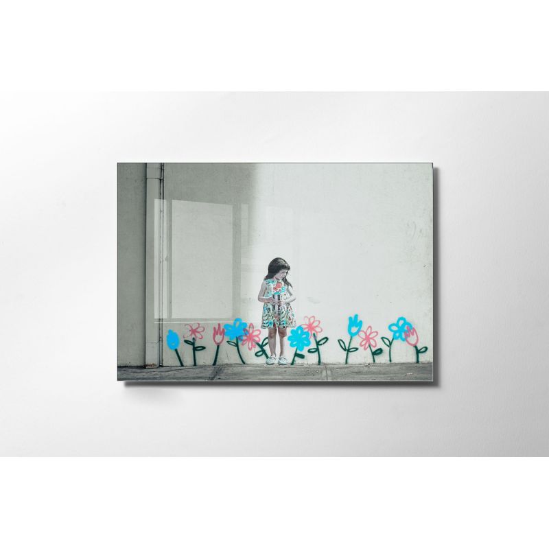 Casa si Gradina - Decoratiuni - Tablouri - Tablou decorativ, Wallxpert, sticla calita, multicolor, 50x70 cm, 681BRS1316 - Infinity.ro