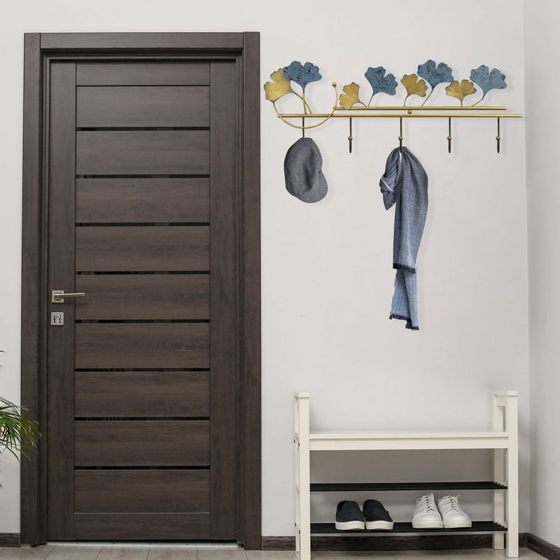 Casa si Gradina - Mobilier - Organizare si depozitare - Cuiere - Cuiere de perete, Wallxpert, metal, multicolor, 61x22.5 cm - Infinity.ro