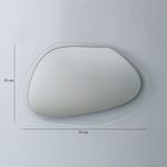 Casa si Gradina - Decoratiuni - Oglinzi - Oglinda, Hanah Home, sticla calita, transparent, 75x55x2 cm - Infinity.ro