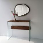 Casa si Gradina - Decoratiuni - Oglinzi - Oglinda, Hanah Home, sticla calita, bronz, 75x55x2 cm - Infinity.ro