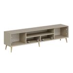 Casa si Gradina - Mobilier - Comode si corpuri - Comode - Comoda tv, Hanah Home, pal melaminat, gresie, 180x45x35 cm - Infinity.ro