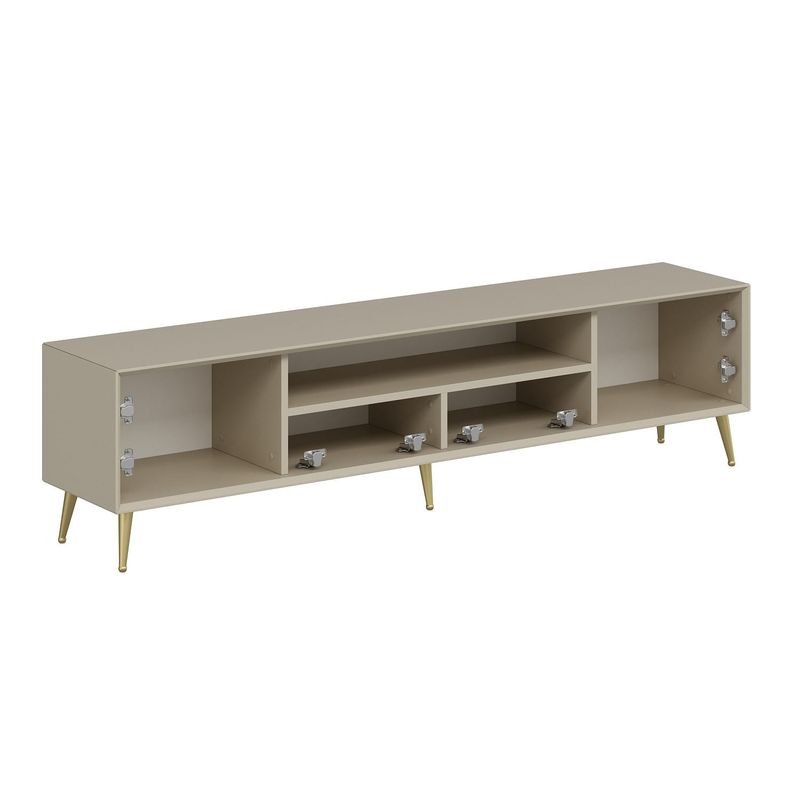 Casa si Gradina - Mobilier - Comode si corpuri - Comode - Comoda tv, Hanah Home, pal melaminat, gresie, 180x45x35 cm - Infinity.ro