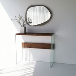 Casa si Gradina - Decoratiuni - Oglinzi - Oglinda, Hanah Home, sticla calita, bronz, 75x55x2 cm - Infinity.ro