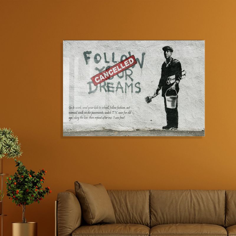 Casa si Gradina - Decoratiuni - Tablouri - Tablou decorativ, Wallxpert, sticla calita, multicolor, 50x70 cm, 681BRS1190 - Infinity.ro
